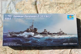 Trumpeter 05791 German Zerstorer Z-37 1943